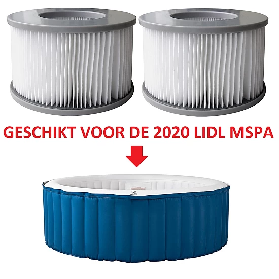 Alapure Spa Waterfilter zonder filterhouder geschikt voor MSpa / SC802 / 40104 (2st.) Alapure Spa Waterfilter zonder filterhouder geschikt voor MSpa / SC802 / 40104 (2st.)